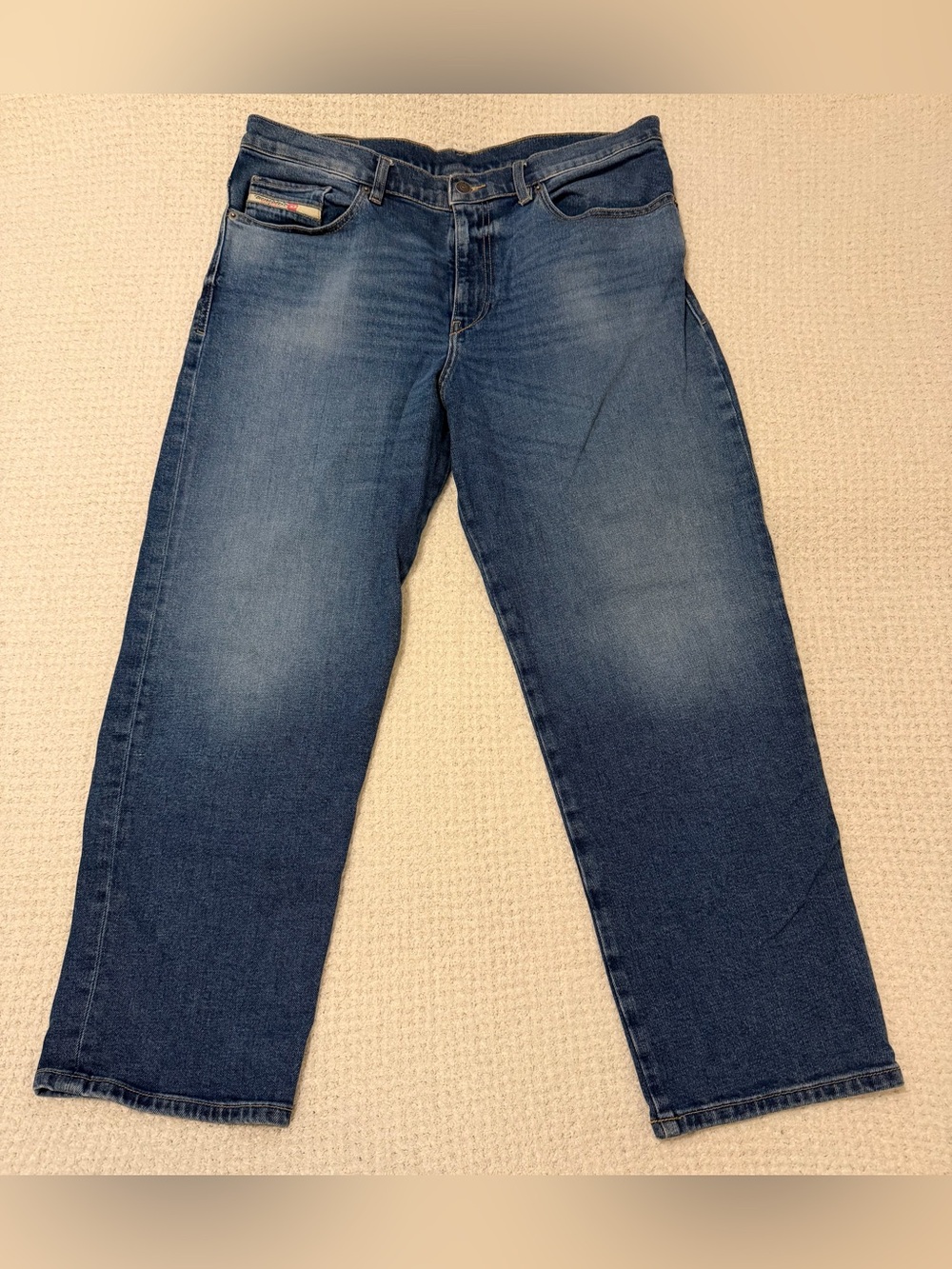 Diesel Industry Denim Women’s Division Five-Pocket Blue Jeans, Size W31